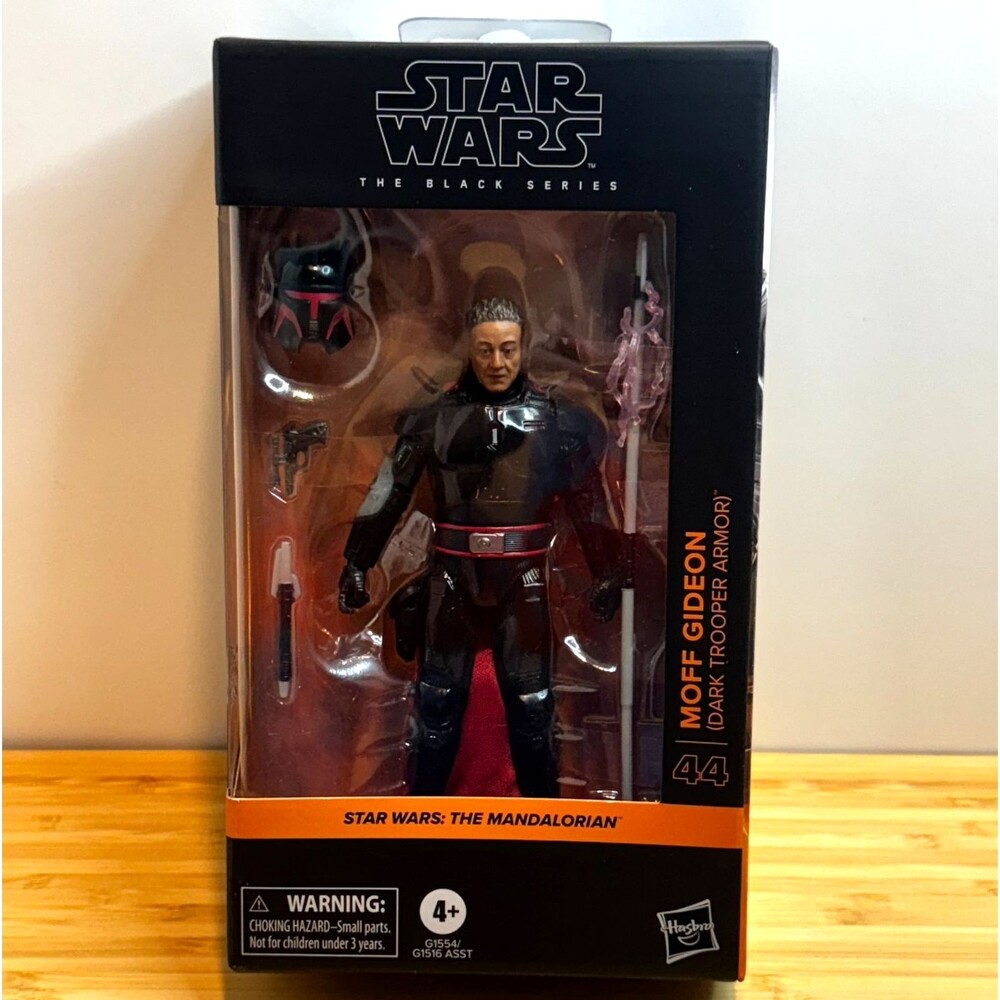 Star Wars Black Series Moff Gideon Dark Trooper Armor #44 6" Figure NIB